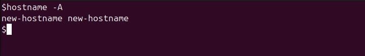hostname Command in Linux6