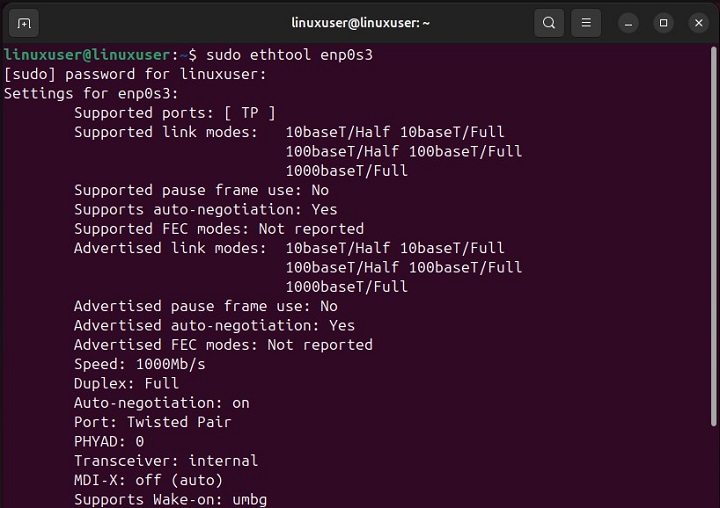 How to Get Network Interface Device Properties