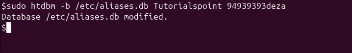 htdbm Command in Linux2