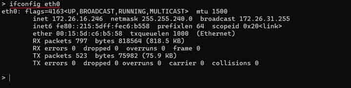 ifconfig Command in Linux2