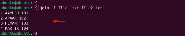 Ignore case when comparing fields