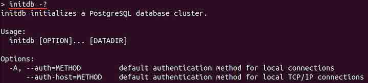 initdb Command in Linux5