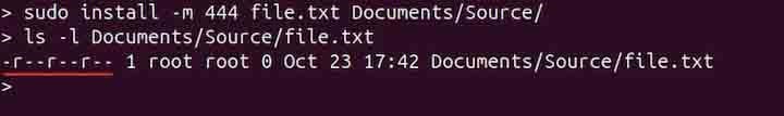 install Command in Linux4
