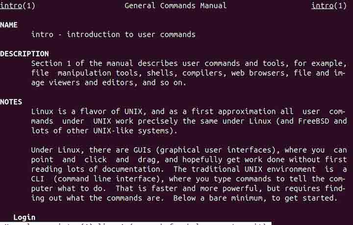 intro Command in Linux2