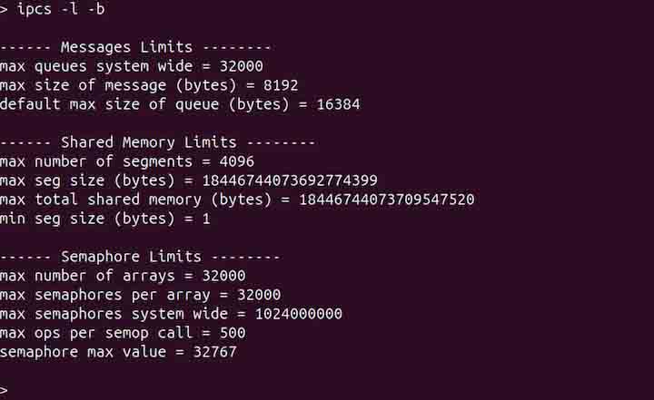 ipcs Command in Linux12