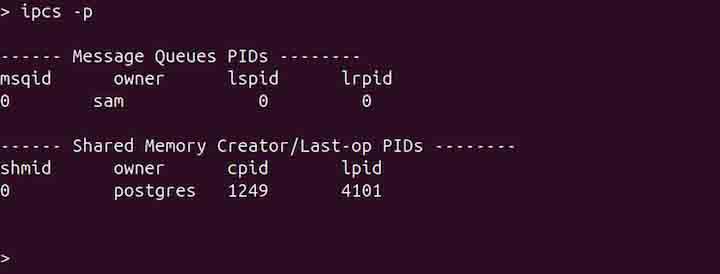 ipcs Command in Linux8