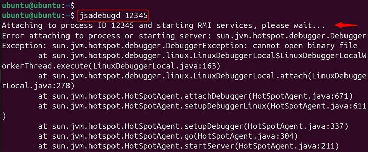 jsadebugd Command in Linux1