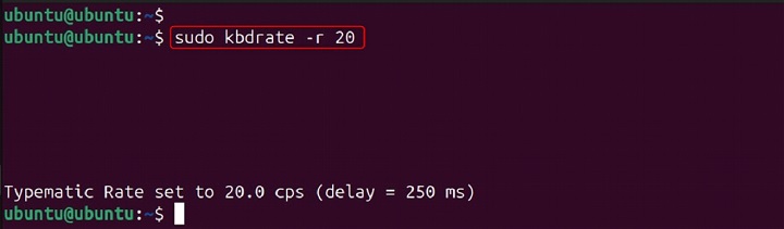kbdrate Command in Linux1