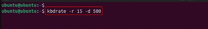 kbdrate Command in Linux7