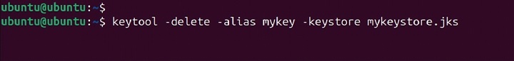 keytool Command in Linux10