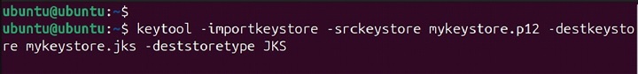 keytool Command in Linux13