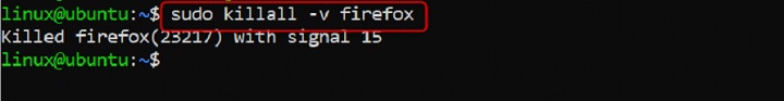 killall Command in Linux5
