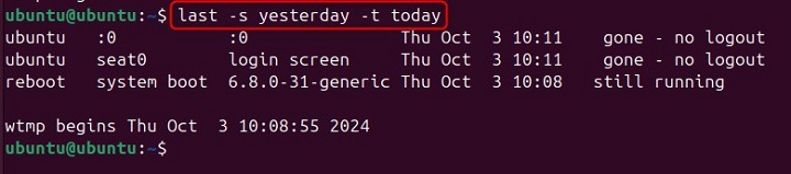 last Command in Linux6