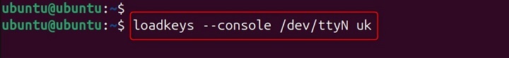 loadkeys Command in Linux12