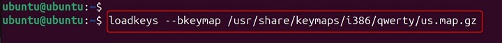 loadkeys Command in Linux3