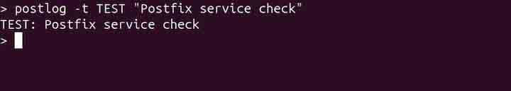 Logging a Message with a Tag