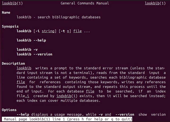 lookbib Command in Linux1