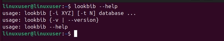 lookbib Command in Linux2