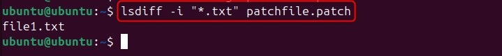 lsdiff Command in Linux4