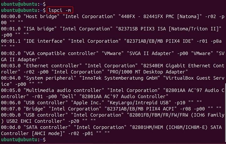 lspci Command in Linux14