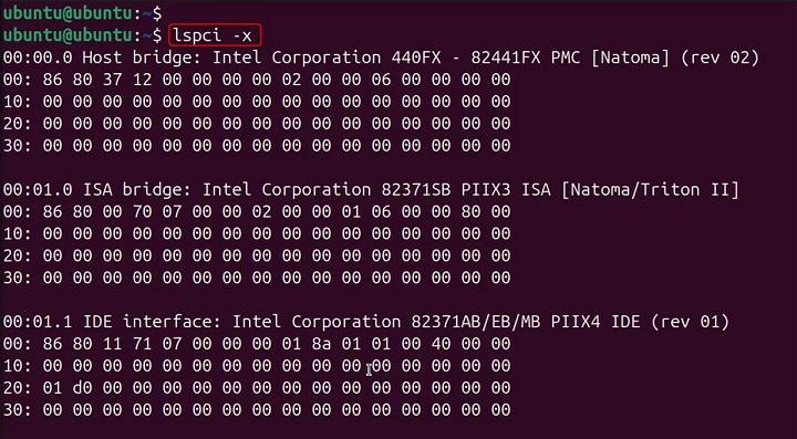 lspci Command in Linux9
