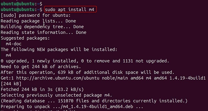 m4 Command in Linux1