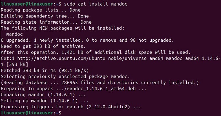 makewhatis Command in Linux1