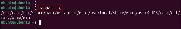 manpath Command in Linux3