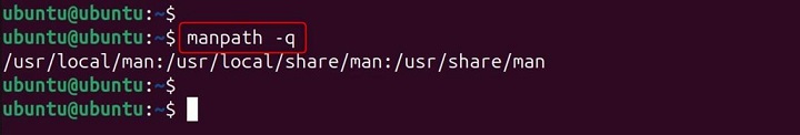 manpath Command in Linux6