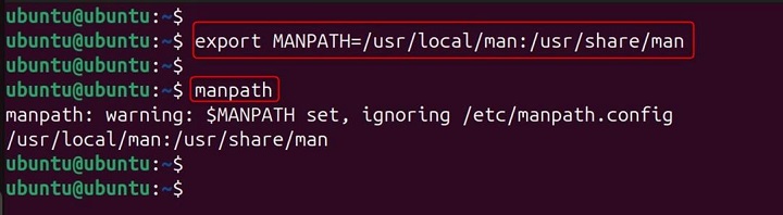 manpath Command in Linux9