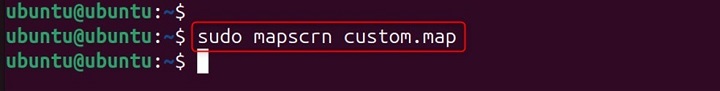 mapscrn Command in Linux2
