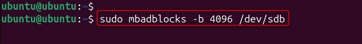 mbadblocks Command in Linux8