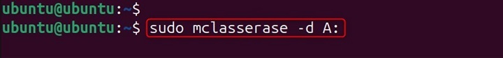 mclasserase Command in Linux4
