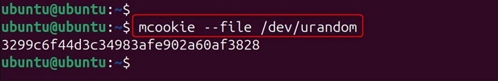 mcookie Command in Linux3