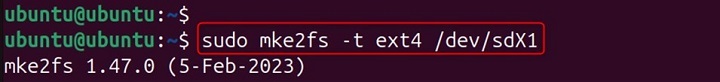 mke2fs Command in Linux14