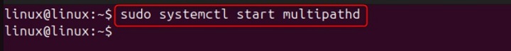 multipathd Command in Linux1