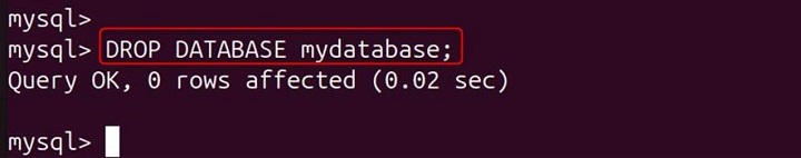 mysql Command in Linux18