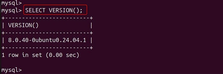 mysql Command in Linux27