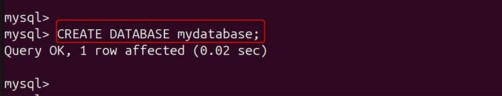 mysql Command in Linux7
