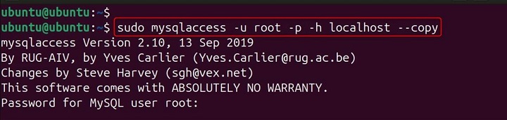 mysqlaccess Command in Linux11