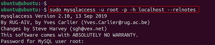 mysqlaccess Command in Linux15