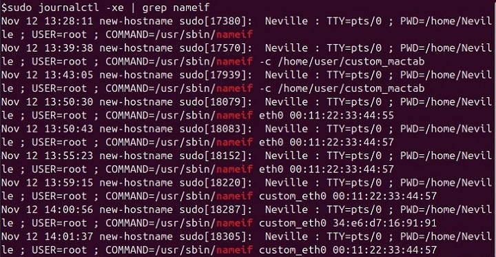 nameif Command in Linux5