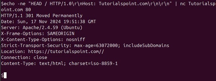 nc Command in Linux8