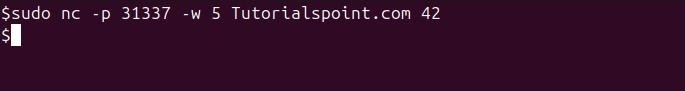 nc Command in Linux9