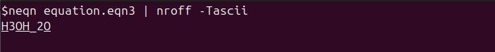 neqn Command in Linux4