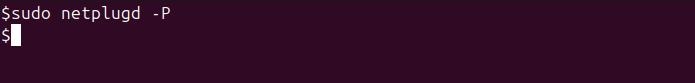 netplugd Command in Linux2