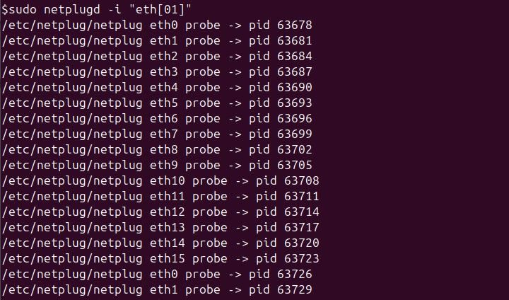 netplugd Command in Linux4
