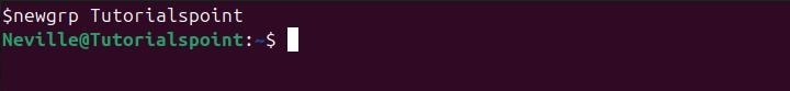 newgrp Command in Linux1