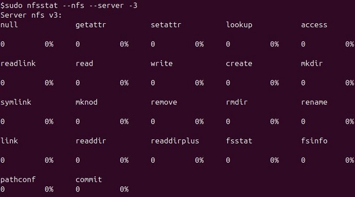 nfsstat Command in Linux2