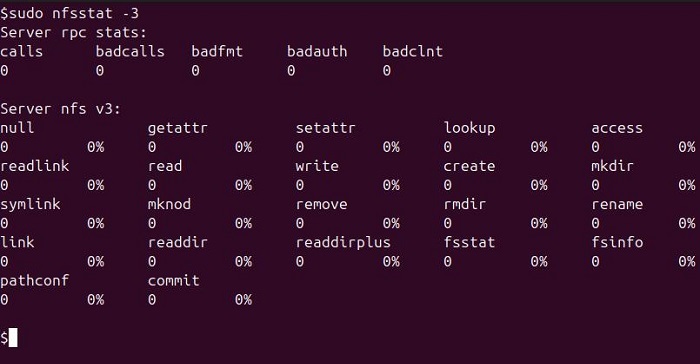 nfsstat Command in Linux6